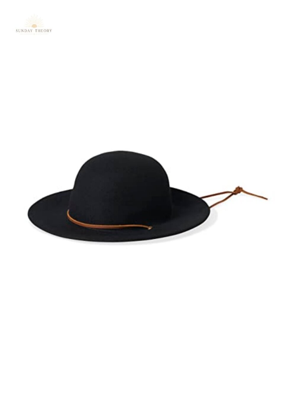 Brixton Men's Tiller Wide Brim Felt Fedora Hat - Wool Felt